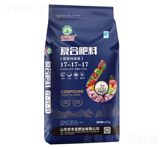 高塔純硫基復(fù)合肥料17-17-17-農(nóng)豐圣